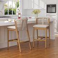 Christopher Knight Home Cuz Patio Barstool Set of 2, Outdoor Counter Height by ChristopherKnightHome