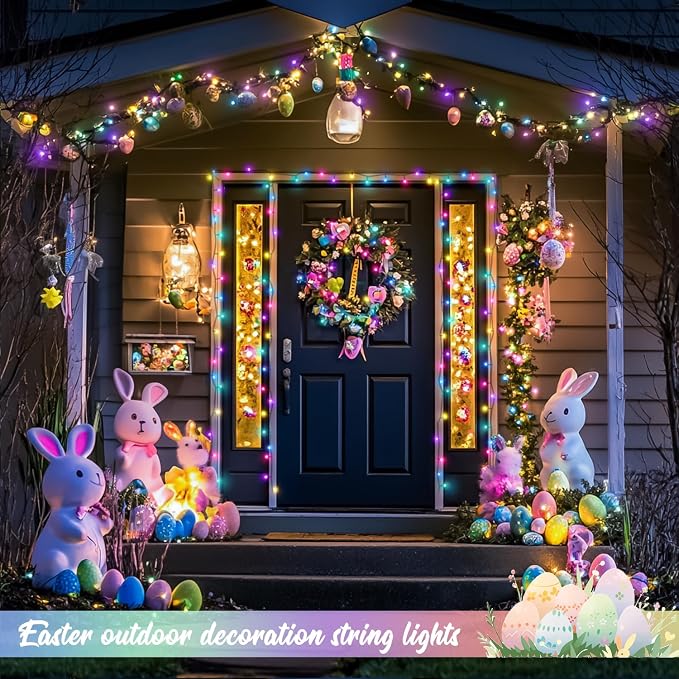 JMEXSUSS 2 Pack Solar String Lights Outdoor Waterproof, Total 400 LED 151FT - Image 5