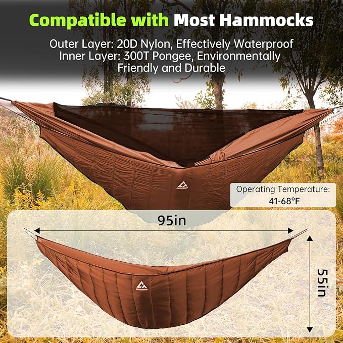 Hammock Underquilt for Camping - Image 4