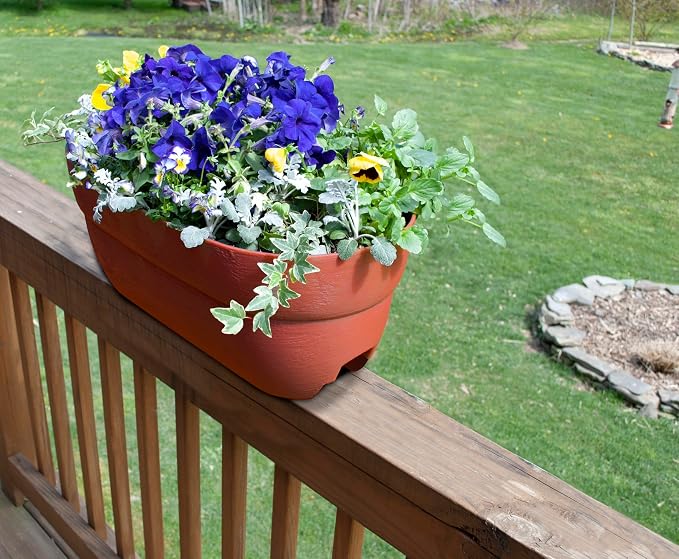 EMSCO Group Bloomers Railing Planter - Image 3
