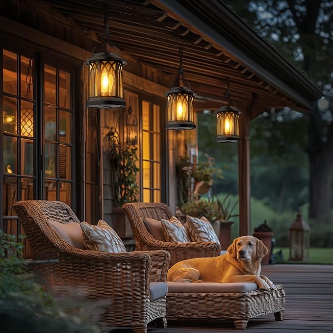 Hanging Solar Lanterns Outdoor Waterproof - Image 5