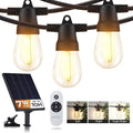 Brightech 104 FT Ambience Pro Solar Powered Outdoor LED String Lights by Brightech