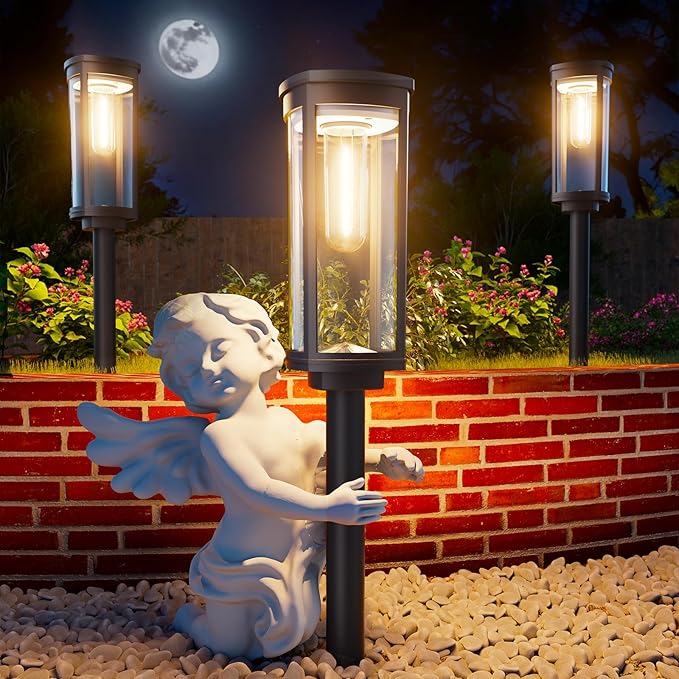 Solar Pathway Lights Outdoor Solar Lights Outdoor, IP65 Waterproof Auto On/Off by Professionalproductionofsolarlightsoutdoor%EF%BC%9A%EF%BC%89