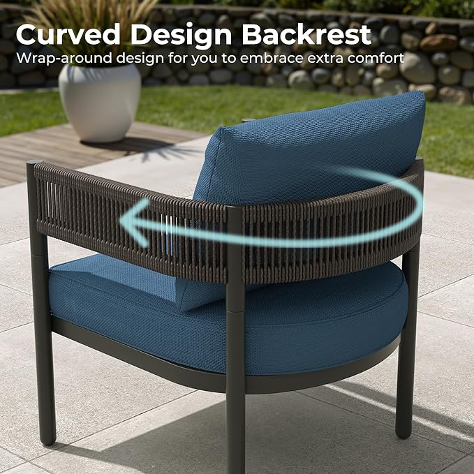 Grand patio 4-Piece Outdoor Conversation Set - Image 5