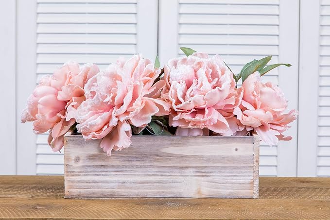 Wooden Planter Box, Table Centerpiece - Image 4