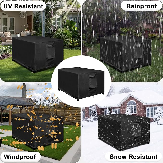 OutdoorLines Outdoor Waterproof Patio Ottoman Covers - Image 6