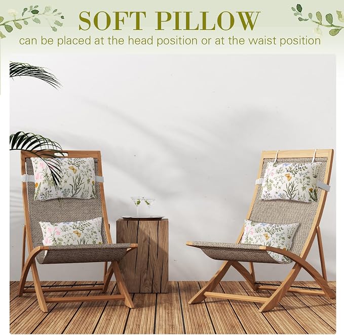 4 Pcs Chaise Lounge Pillow - Image 7