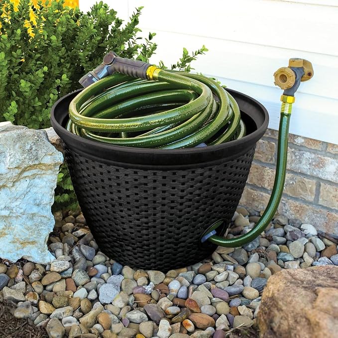The HC Companies Woven Garden Hose Holder - Image 3