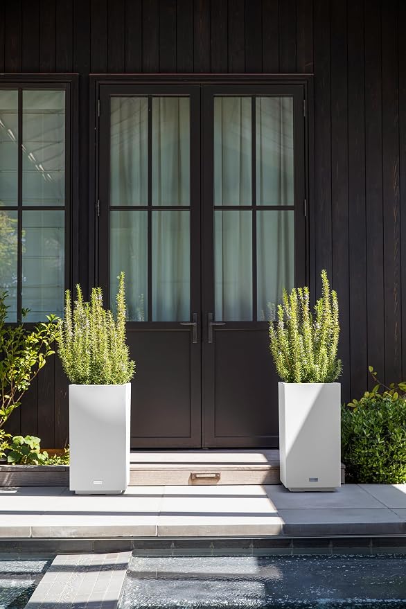Veradek Block Series Pedestal Planter - Image 4