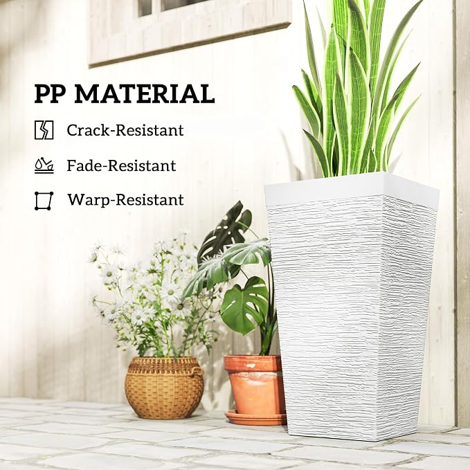 Outsunny 22.8 Inch Tall Planters - Image 6