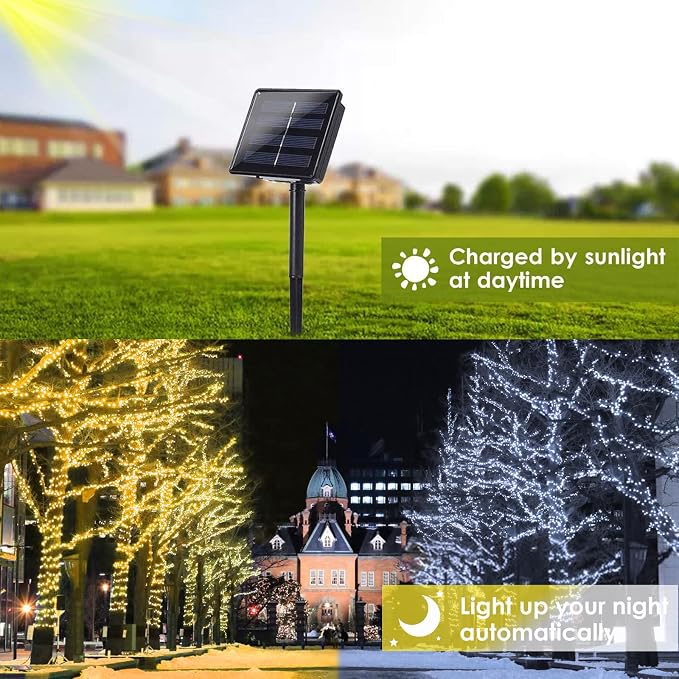 Solar String Lights Outdoor, Fairy Light - Image 7