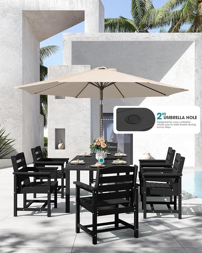 SERWALL Outdoor Expandable Dining Table 60" - Image 2