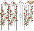 VEVOR Garden Trellis, 60 x 15 inch Rose Trellis, 4 Packs Garden Flower Rose by VEVOR