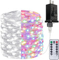 Cool White ⇋ Multicolor 66Ft 200LED Christmas Fairy Lights Plug in by BHCLIGHT