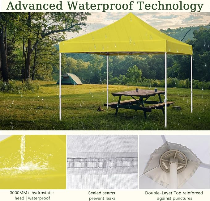 10x10 Canopy Replacement Top Cover - Image 3