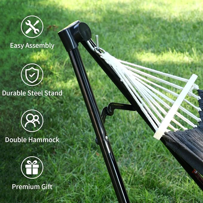 2 in 1 Hammock with Stand - Image 4