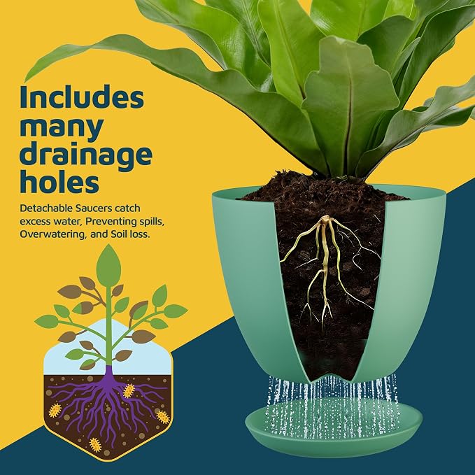 Planter Pots with Drainage Holes - Image 6