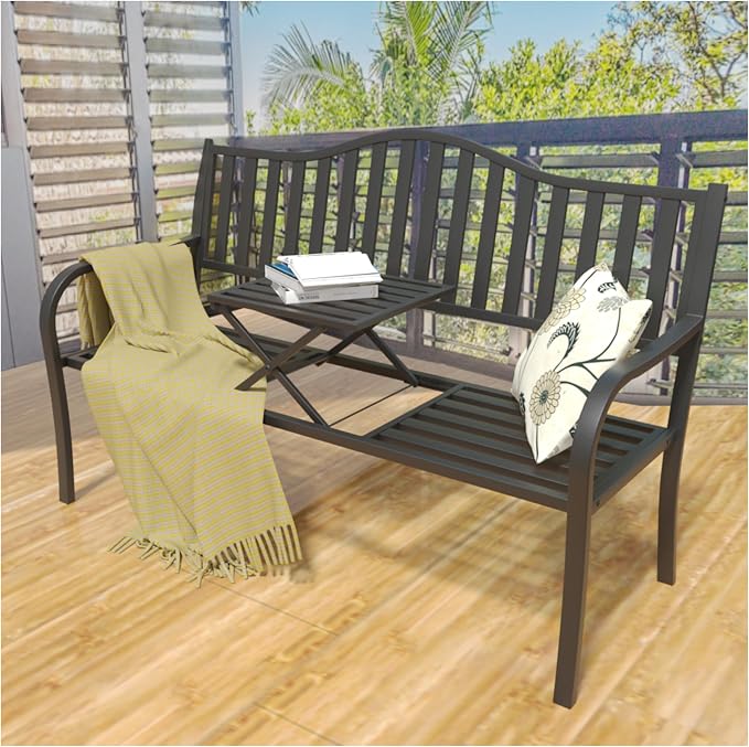 YLGJ&TIDY 50 Inches Garden Benches - Image 4