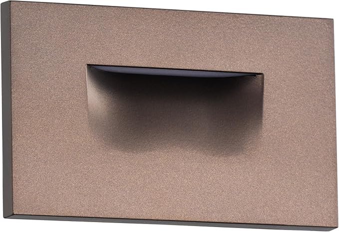 Builder Essentials Indoor or Outdoor 120V Input LED Step or Patio Deck Light by EastGroveHome