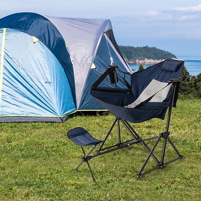 Tangkula Hammock Camping Chair, Portable Camp Chair - Image 4