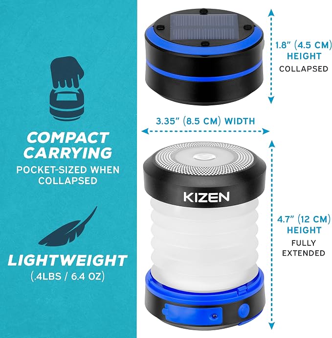 Kizen Outdoor Solar Lantern - Image 6