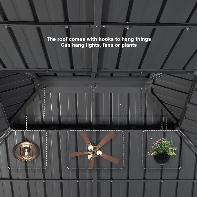 PURPLE LEAF 10' X 14' Gazebo - Image 8