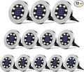Solar Lights Outdoor 12 Pack, Solar Garden Outdoor Waterproof Pathway Lights by DUUDO