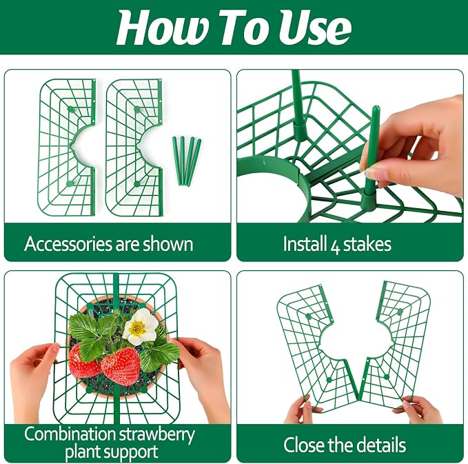 4 Sets Strawberry Plant Support - Image 3
