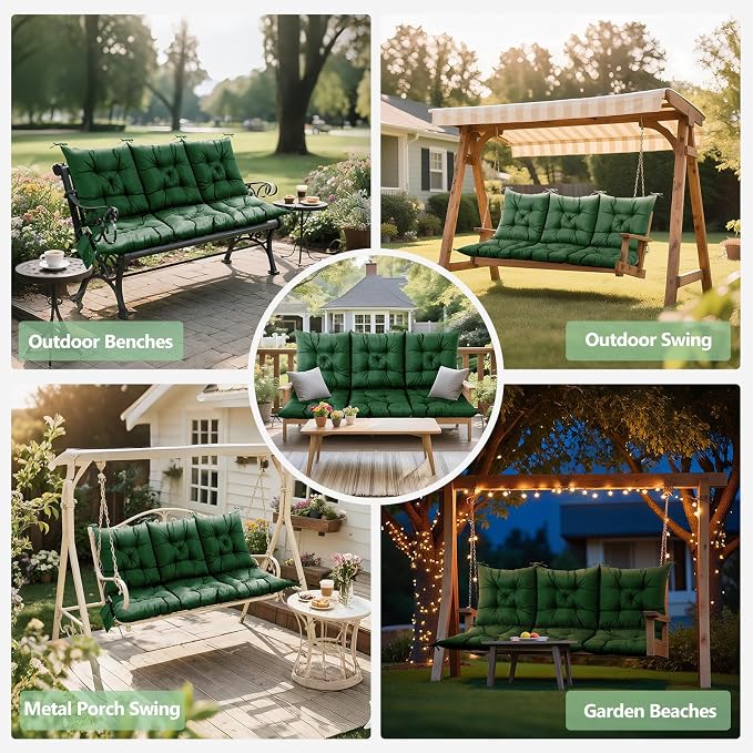 3 Seater Porch Swing Cushion, Thick Cushion - Image 7
