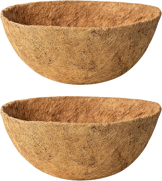 2 Pack 12 Inch Round Replacement Coco Liners by KarlliuHOMEGARDEN