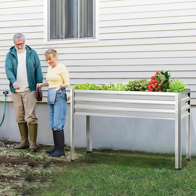 2PCS Galvanized Raised Garden Bed - Image 6