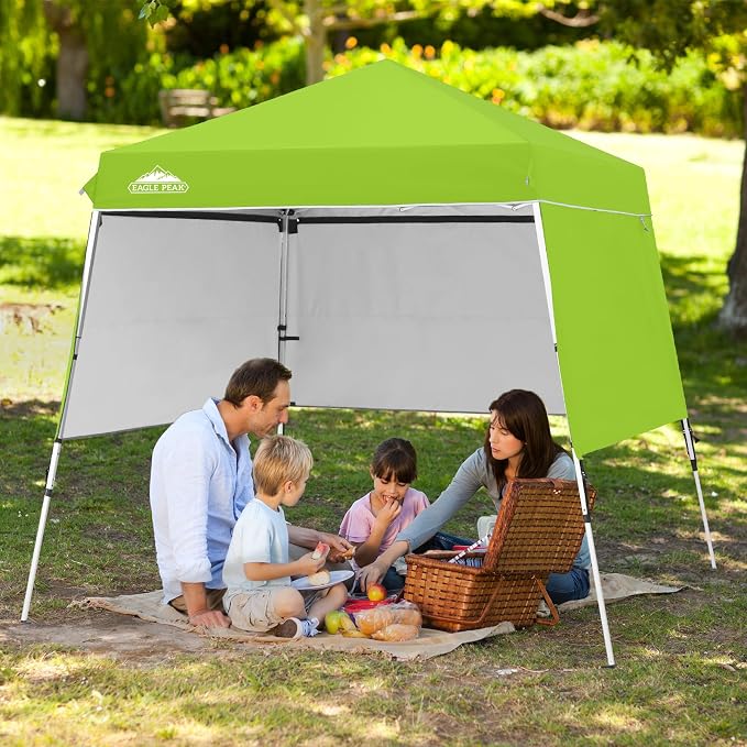 EAGLE PEAK Day Tripper 8x8 Aluminum Super-Lightweight Slant Leg Pop Up Canopy - Image 8
