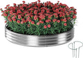 Galvanized Metal Round Raised Garden Bed Outdoor by ZFHgarden