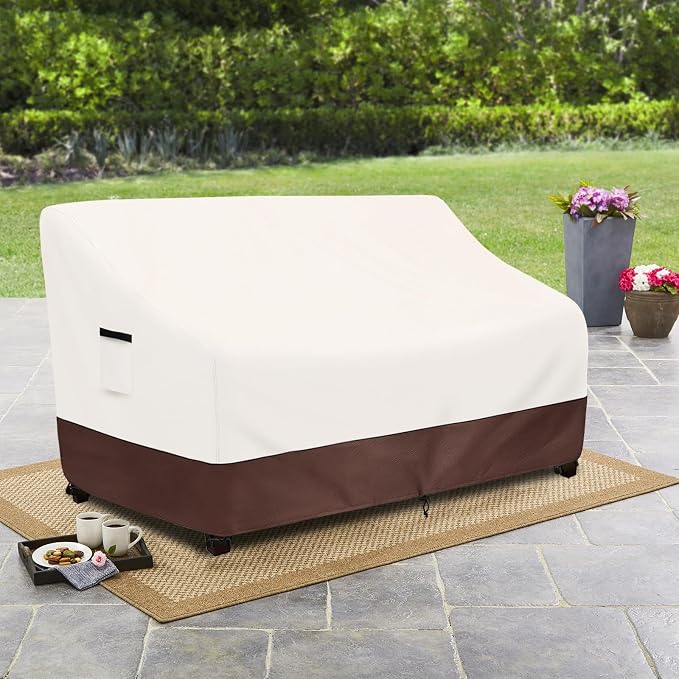 Outdoor Couch Covers, 76 Inches Outdoor Sofa Cover, Waterproof Patio Furniture - Image 9