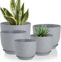 Plant Pots 10/9/8/7.5/7 inch Flower Pots by AFamilyofGardenLovers