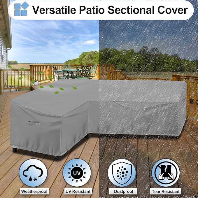 OutdoorLines Waterproof Outdoor Patio Sectional Cover - Image 4