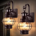 Lamomo 2-Pack Motion Sensor Outdoor Wall Lights – Aluminum Garage Exterior by Lamomo