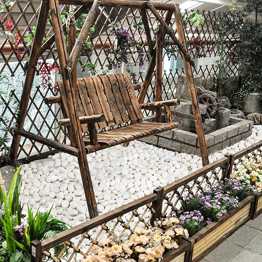 5 lbs White Rocks for Landscaping, 1-2 inch Decorative Rocks for Plants Indoor - Image 7