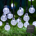 Brightown Solar String Lights Outdoor 60 Led 35.6 Feet 8 Lighting Modes Globe by Brightown