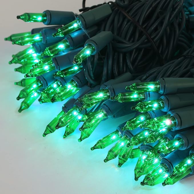 3 Sets Christmas Lights, 120V UL Certified Connectable St Patricks Day Light - Image 2