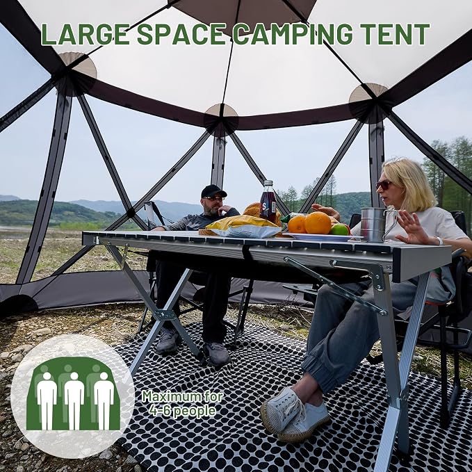TIMBER RIDGE Easy Pop Up Gazebo Canopy Tent - Image 6