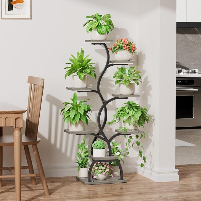 Plant Stand Indoor with Grow Light - Image 3