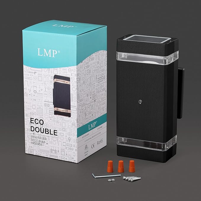 LMP 4 Packs Dusk to Dawn Outdoor Lighting, Wall Sconce - Image 3