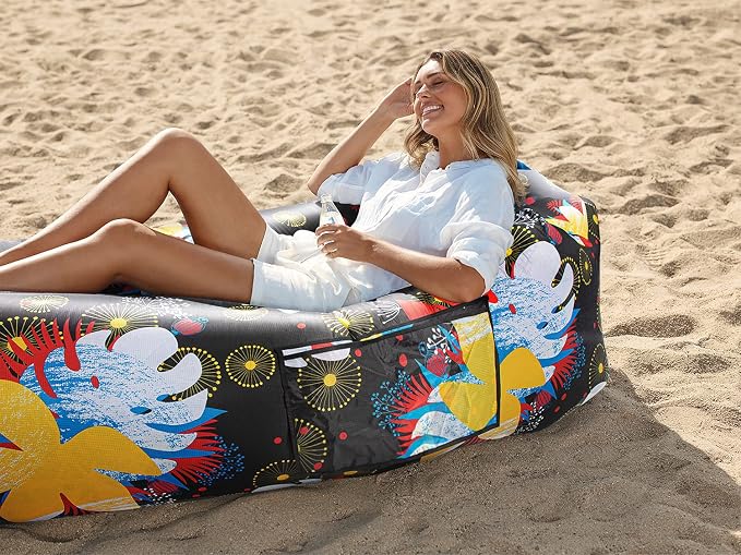 WEKAPO Inflatable Couch Air Lounger Chair - Image 6