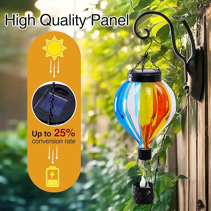 Hot Air Balloon Solar Lantern - Image 5