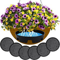 UPINS 6 Pcs Invisible Self Watering Planter, 6.7 Inches Insert Auto Plant by UPINS