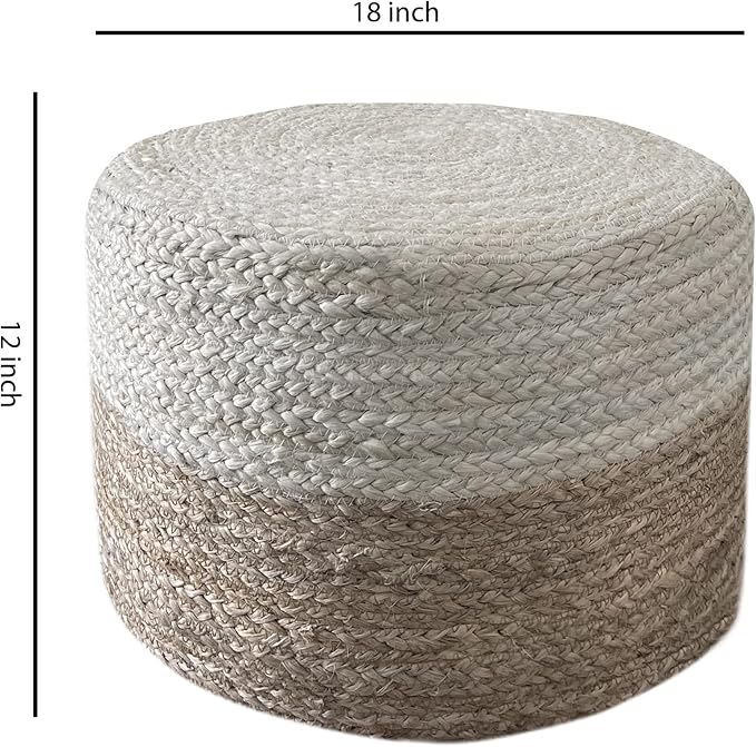 S & L Homes Pouf Ottoman - Image 2