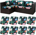 8Pcs Patio Cushion Covers, Outdoor Cushions Covers, Stretch Cushion Covers by Unknown