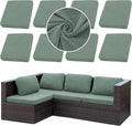 Outdoor Cushion Covers Set, Replacement by SUKAIKEQA