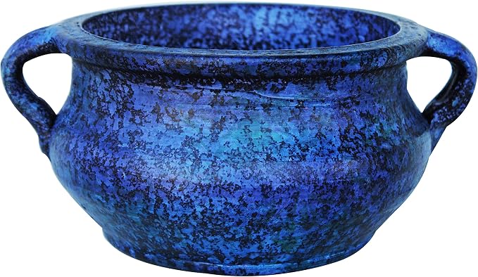 Goodman and Wife Egyptian Era Designed Earthen Ware Terra-Cotta Vessel/Planter by Goodman+and+Wife